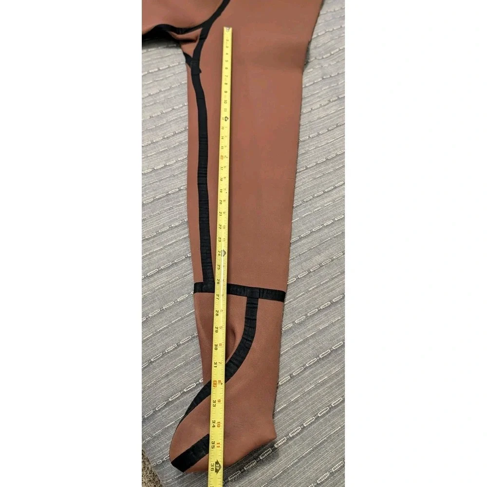 Vintage Orvis Neoprene Stockingfoot Chest Waders Brown Men's Large Long